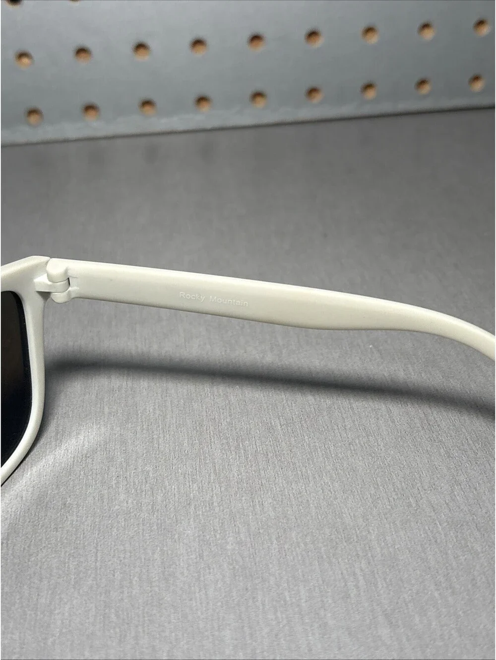 Goodr Rocky Mountain National Park Polarized Sunglasses White READ